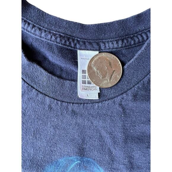 Keith Urban 2005 /‎ 2006 Be Here Concert Tour T-Shirt - Blue Short Sleeve - L - Picture 8 of 8